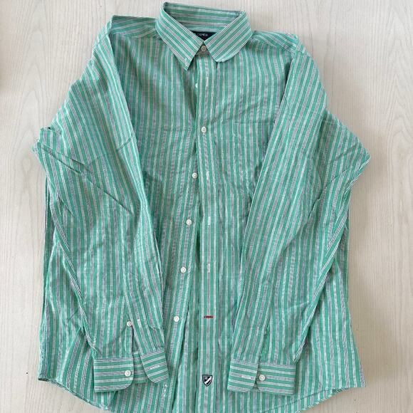 Cremieux Men's Striped Button Down - Picture 4 of 4